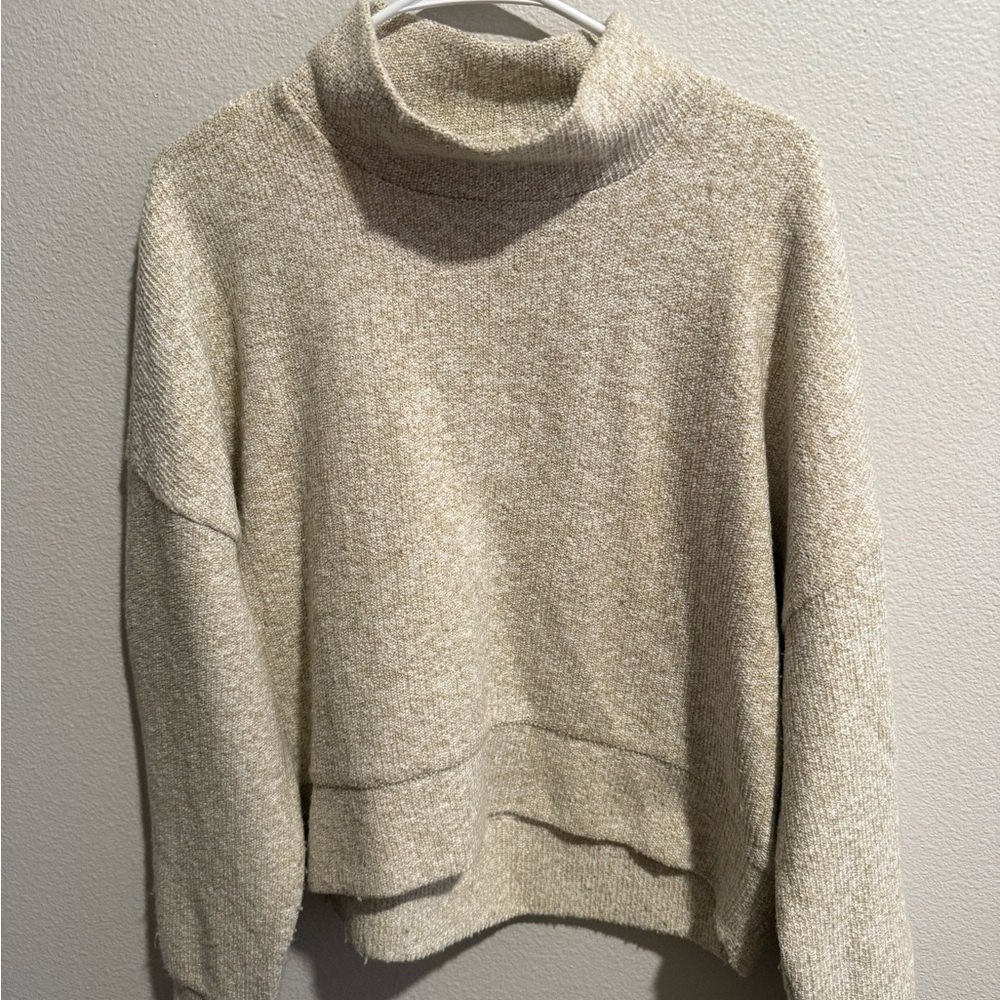 Cozy Cream Turtleneck Sweater